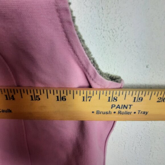 Carrhart Sherpa-Lined Pink Vest, Womens size Small, WV001 690 - Picture 2 of 9